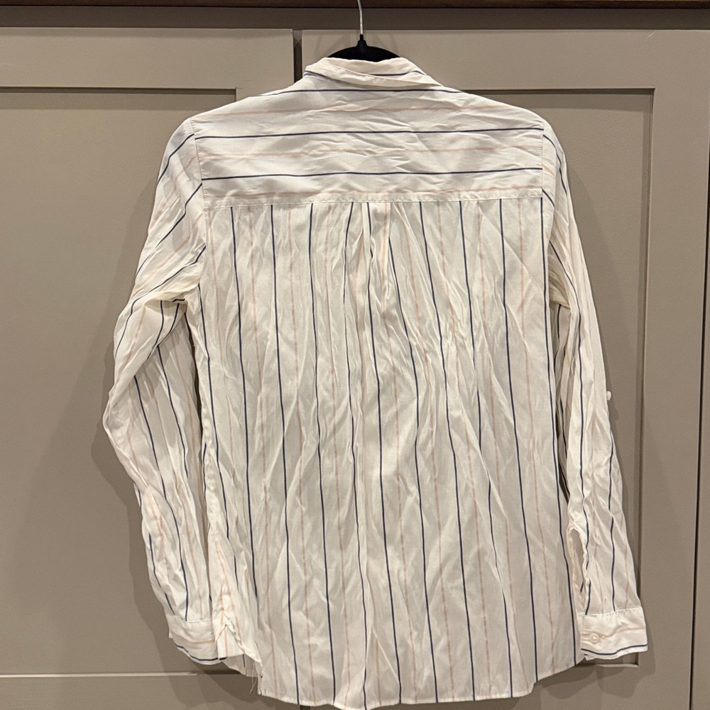 Express Striped Button Down Shirt - image 4